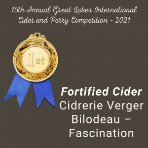 Congratulation GLINTCAP Winners 2021 - Cider Canada