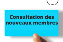 New Member Consultations